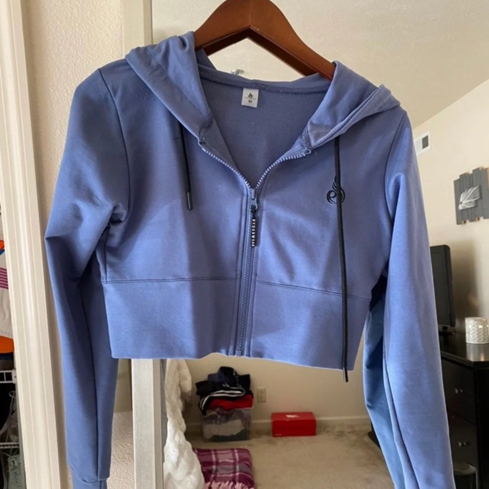 Ryderwear Luxe Crop Jacket - Blue